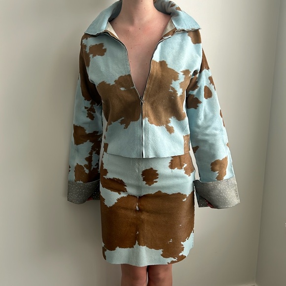 Fendi real cow hide by karl lagerfeld - Picture 1 of 6